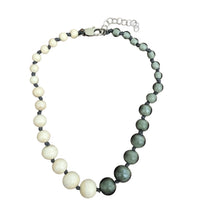 Carica l'immagine nel visualizzatore di Gallery, Collana GIROCOLLO MurrinaMurano Venezia AQUA AVORIO