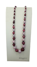Carica l'immagine nel visualizzatore di Gallery, Collana LUNGA MurrinaMurano Venezia AQUA RUBINO