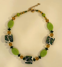 Carica l'immagine nel visualizzatore di Gallery, Collana GIROCOLLO CORAL BAY VERDE MurrinaMurano Venezia