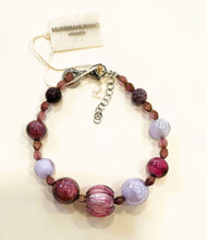 Carica l'immagine nel visualizzatore di Gallery, Bracciale MurrinaMurano Venezia GEA AMETISTA