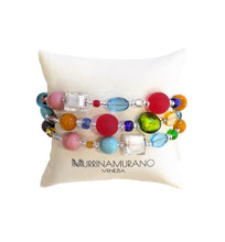 Carica l'immagine nel visualizzatore di Gallery, Bracciale tre fili GRIMANI MurrinaMurano Venezia