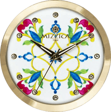 Carica l'immagine nel visualizzatore di Gallery, MIZZICA Time - Orologio Keramos – MC106 - Clock with typical symbol