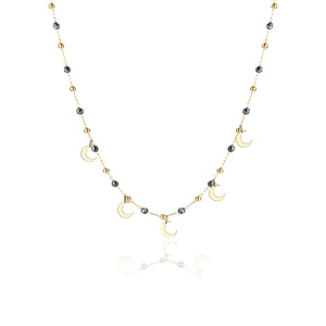 #BrandGioielli - Collana Sfere Luna ed Ematite