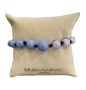 Bracciale MurrinaMurano Venezia AQUA PERVINCA