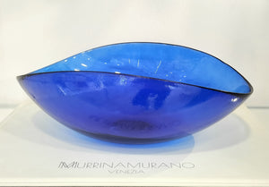 Centrotavola ARCO PIEGATO BLU/ IRIS