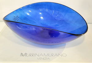 Centrotavola ARCO PIEGATO BLU/ IRIS