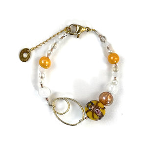 Bracciale Antica Murrina Venezia NORMA GIALLA