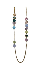 Collana LUNGA MurrinaMurano Venezia SUNSET MIRAGE MULTICOLOR