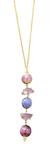 Collana pendente MurrinaMurano Venezia OCEAN ODISSEY PERVINCA