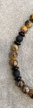 Carica l&#39;immagine nel visualizzatore di Gallery, Bracciale UOMO Antica Murrina Venezia TIGER NERO
