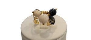 Anello MurrinaMurano Venezia COASTAL ZENITH NERO