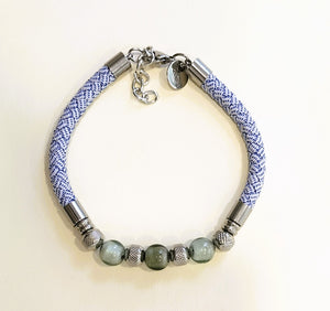 Bracciale UOMO MurrinaMurano Venezia MALBEC GRIGIO