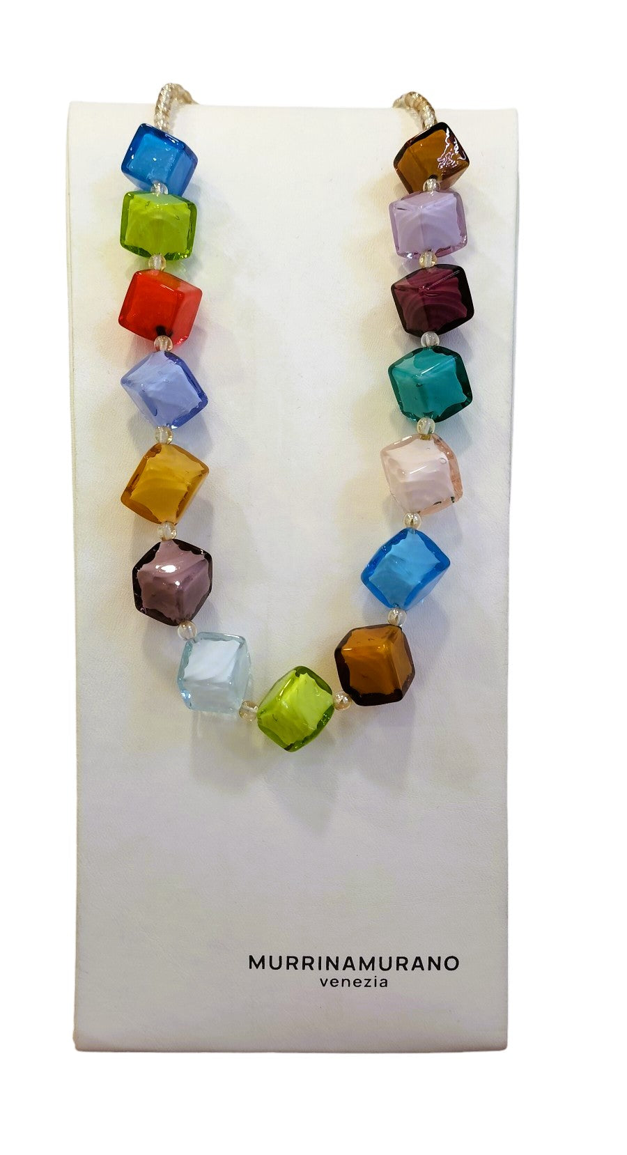 Collana GIROCOLLO MurrinaMurano Venezia LAGOON ELEGANCE MULTICOLOR