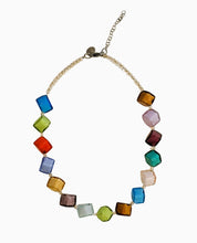 Carica l&#39;immagine nel visualizzatore di Gallery, Collana GIROCOLLO MurrinaMurano Venezia LAGOON ELEGANCE MULTICOLOR
