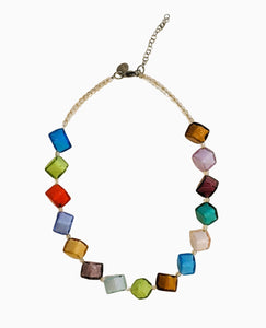 Collana GIROCOLLO MurrinaMurano Venezia LAGOON ELEGANCE MULTICOLOR