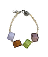 Carica l&#39;immagine nel visualizzatore di Gallery, Bracciale MurrinaMurano Venezia LAGOON ELEGANCE MULTICOLORE
