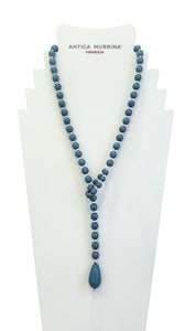 Collana PERLEADI SUMMER Antica Murrina Venezia PENDENTE GOCCIA TURCHESE