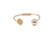 Carica l&#39;immagine nel visualizzatore di Gallery, KLK GIOIELLI - BRACCIALE PIATTINO PALLINO
