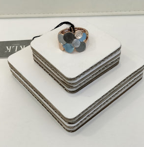 KLK GIOIELLI - ANELLO MULTI TONDINI