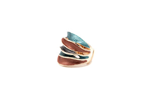 KLK GIOIELLI - ANELLO FASCIA ONDULATA