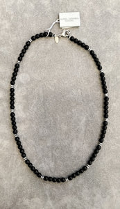 Collana UOMO Antica Murrina Venezia TIGER NERO