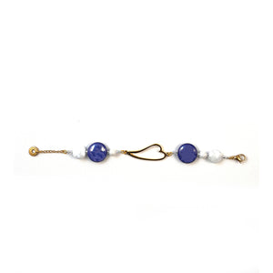 Bracciale Antica Murrina Venezia TOSCA BLU