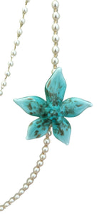 Collana Antica Murrina Venezia TRAVIATA AZZURRA