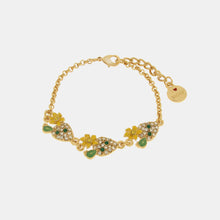 Carica l&#39;immagine nel visualizzatore di Gallery, BYSIMON - Bracciale in Metallo con cactus e cristalli colorati
