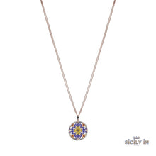 Carica l&#39;immagine nel visualizzatore di Gallery, SICILY IN - COLLANA IN METALLO ANALLERGICO CON 1 CHARM PENDENTE: IL PUNTALE
