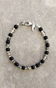 Bracciale UOMO Antica Murrina Venezia POSEIDONE NERO