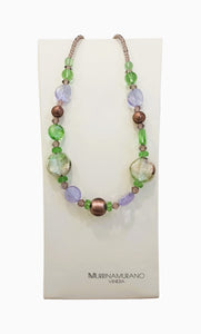 Collana GIROCOLLO MurrinaMurano Venezia SUNSHINE DREAMS AMETISTA