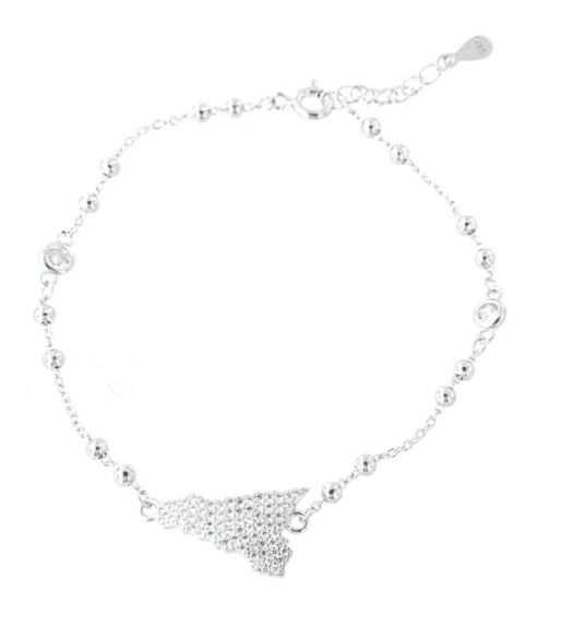 BYSIMON - Bracciale in argento con sicilia impreziosita da cubic zirconi