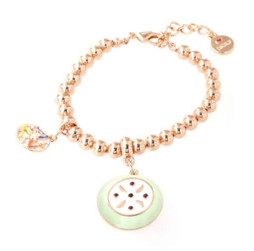 BYSIMON - Bracciale con cassata siciliana pendente