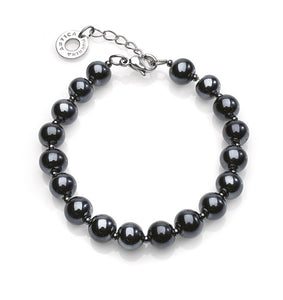 BRACCIALE PERLEADI NERO