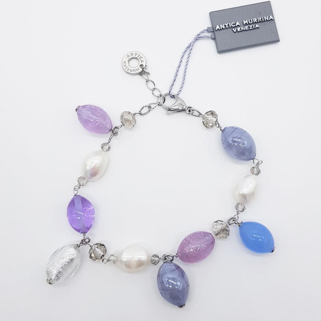 BRACCIALE GLOW CHARMS AZZURRO - Bracelet