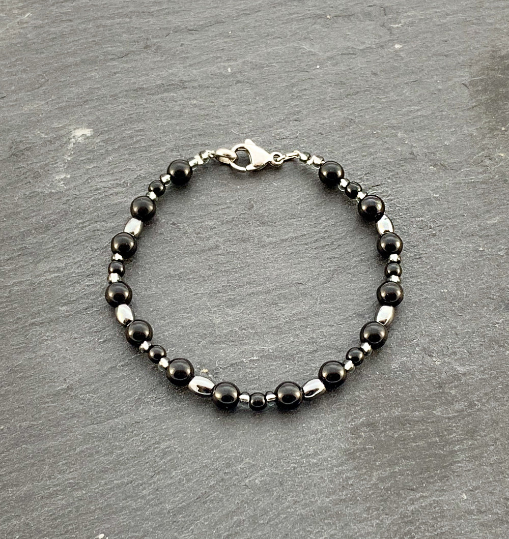 BRACCIALE ANUBI NERO