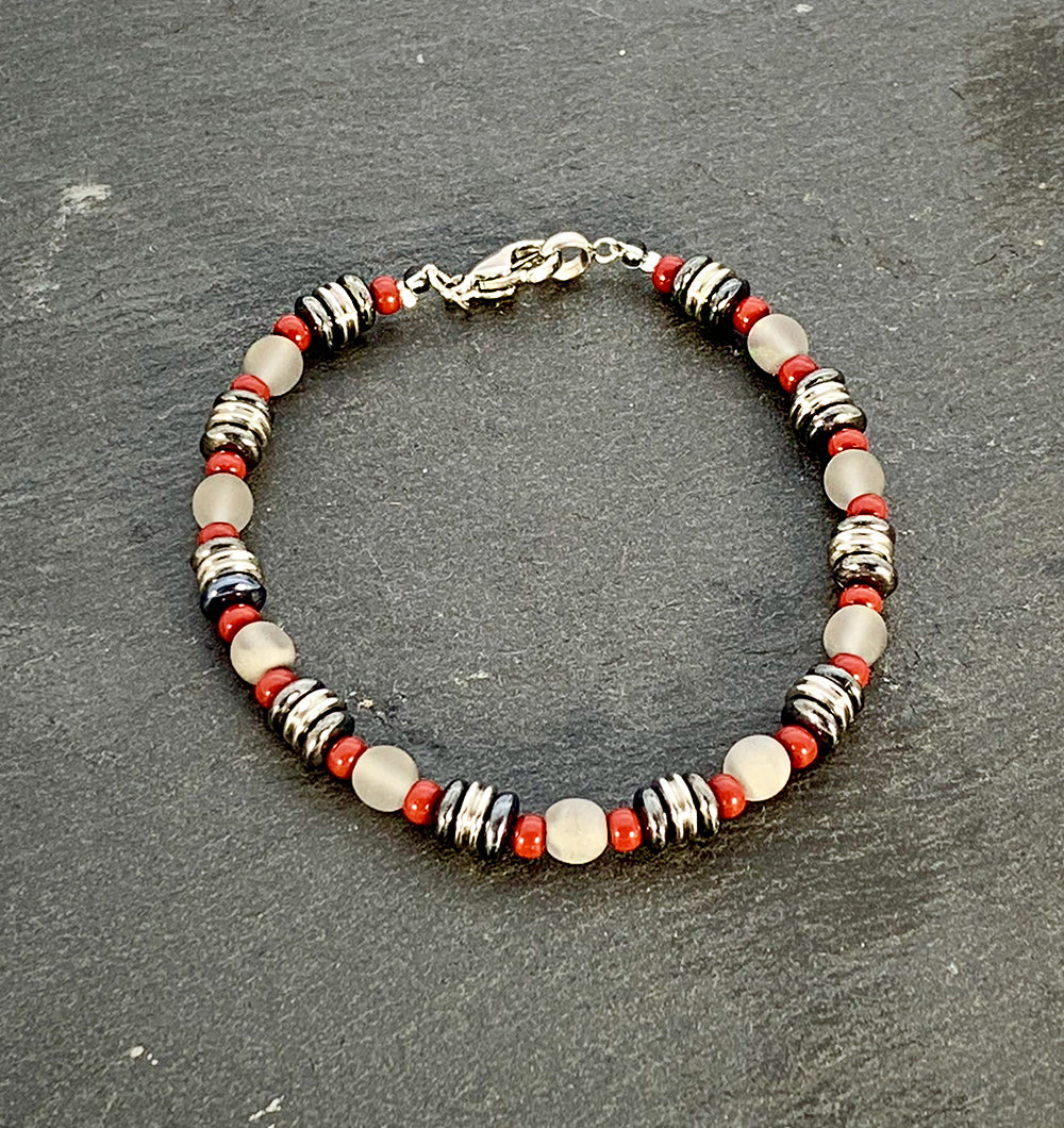 BRACCIALE GLAUCO ROSSO