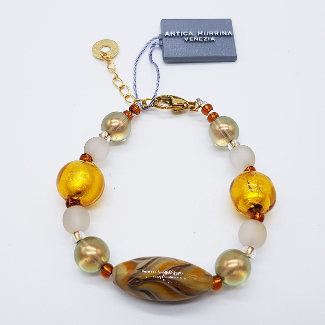 BRACCIALE ROSE AMBRA - Bracelet amber