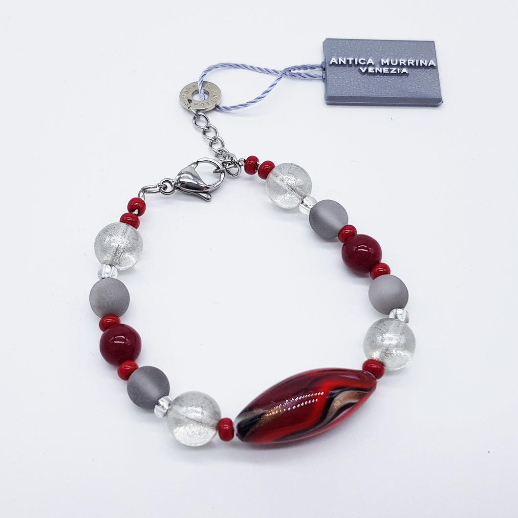 BRACCIALE ROSE ROSSO - Bracelet red