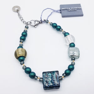 BRACCIALE IRIS VERDE -  Bracelet green