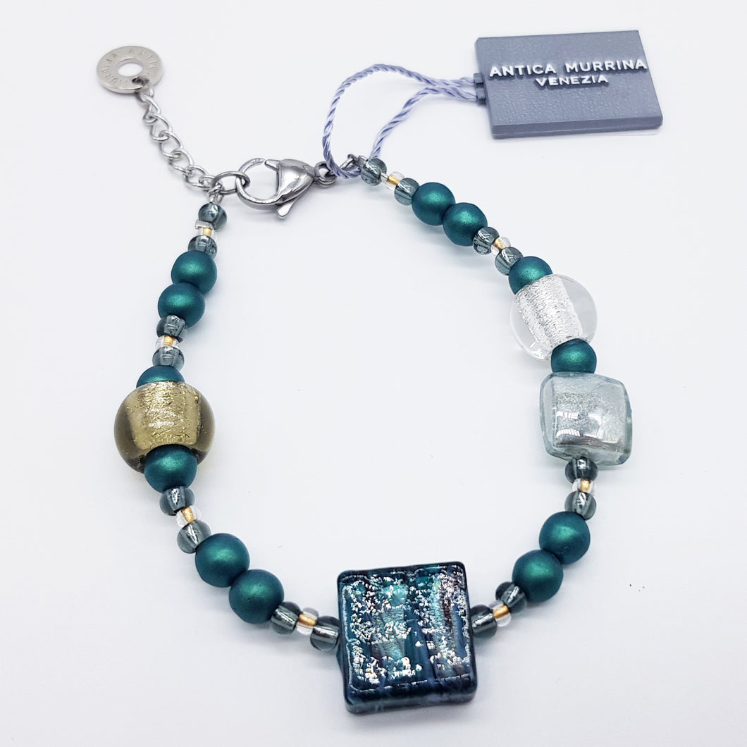 BRACCIALE IRIS VERDE -  Bracelet green
