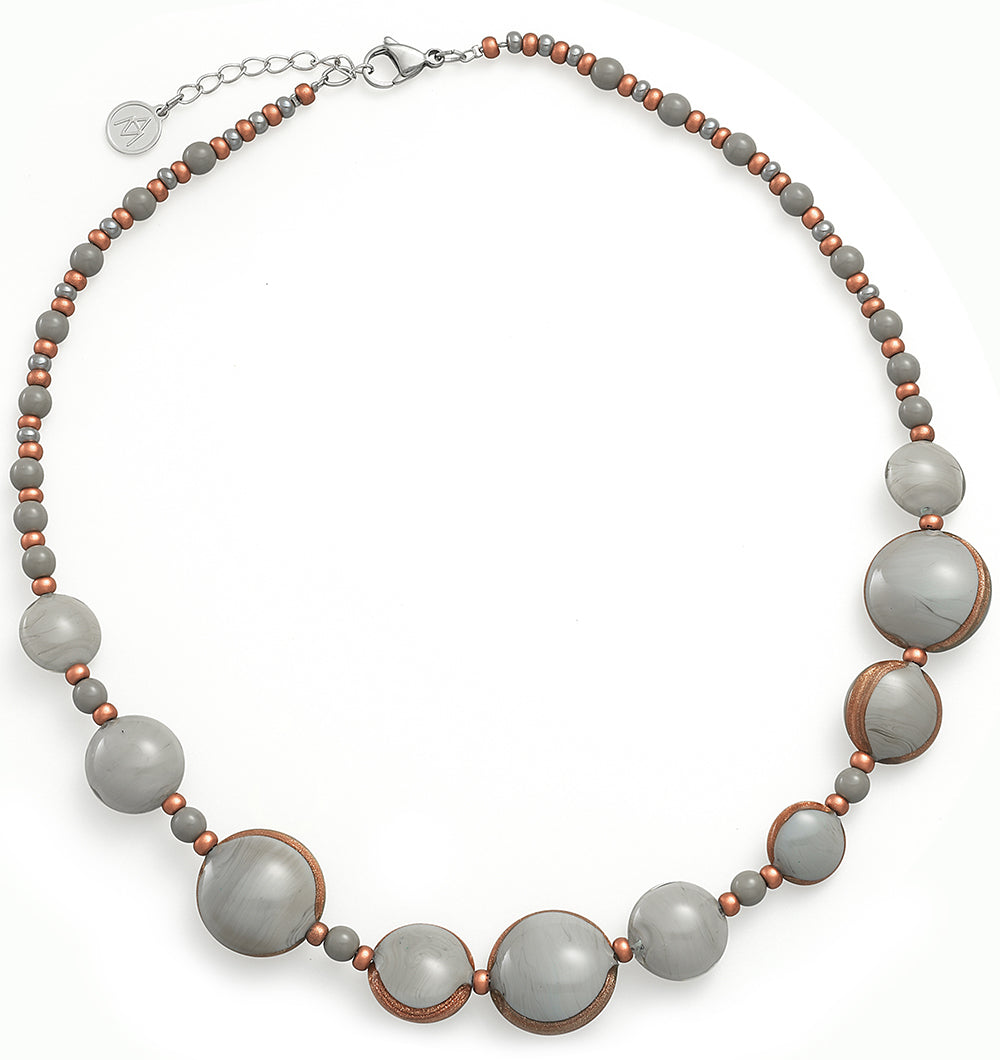 COLLANA GIROCOLLO TOP MADEMOISELLE GRIGIO