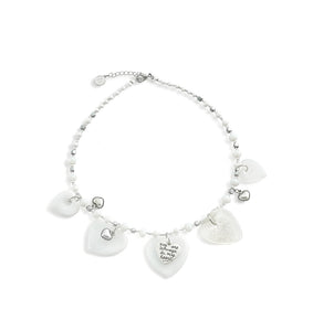 Collana Antica Murrina Venezia AMOUR GIROCOLLO TOP BIANCA