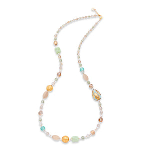 COLLANA CANDY Lunga verde - necklace green