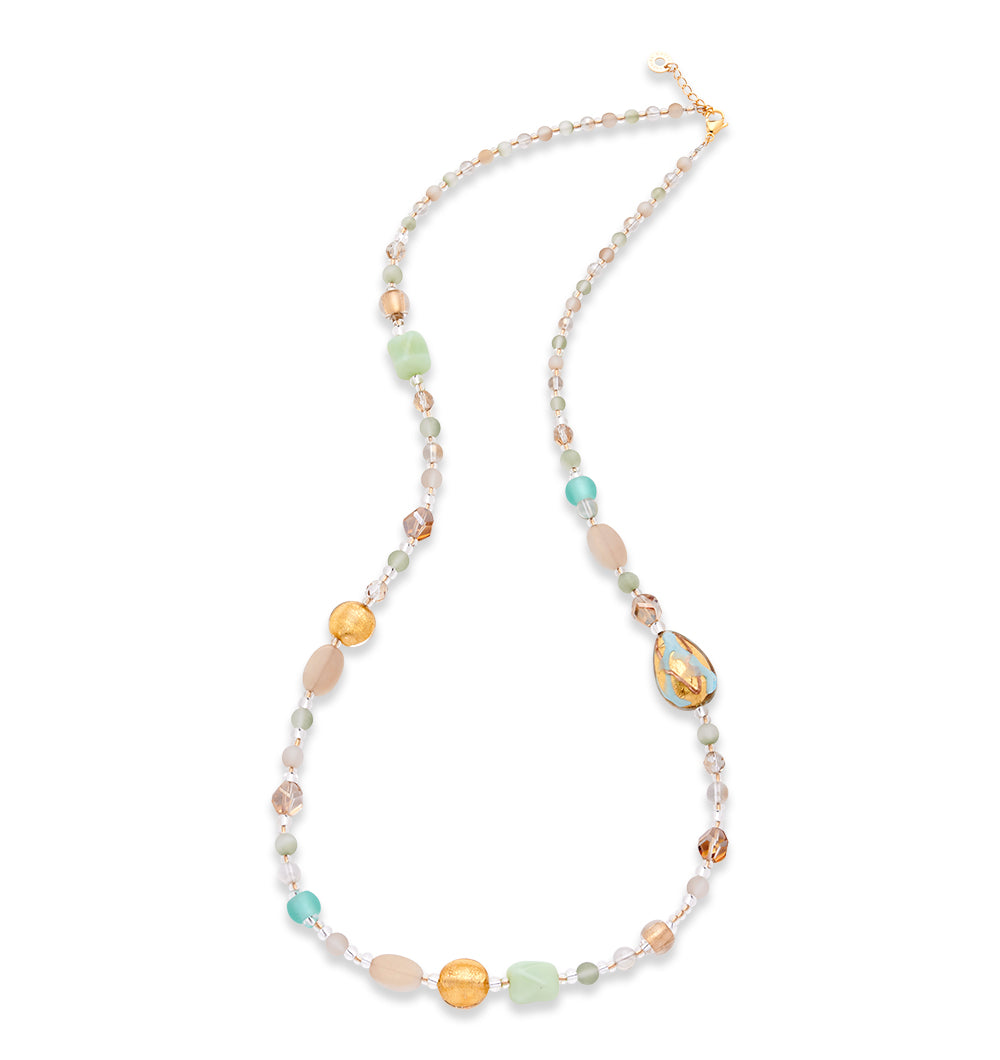 COLLANA CANDY Lunga verde - necklace green