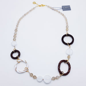 COLLANA BENNY GIROCOLLO MARRONE - Necklace brown