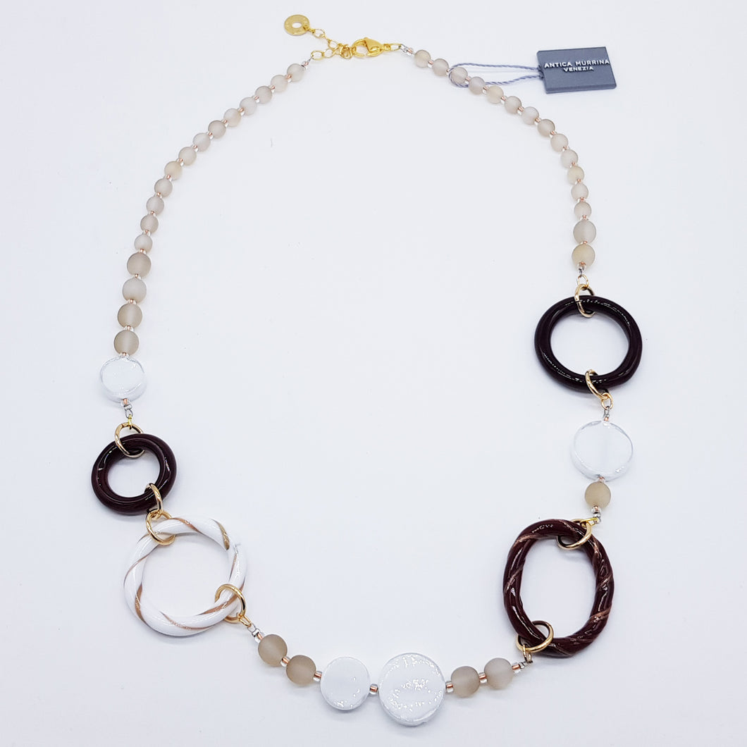 COLLANA BENNY GIROCOLLO MARRONE - Necklace brown
