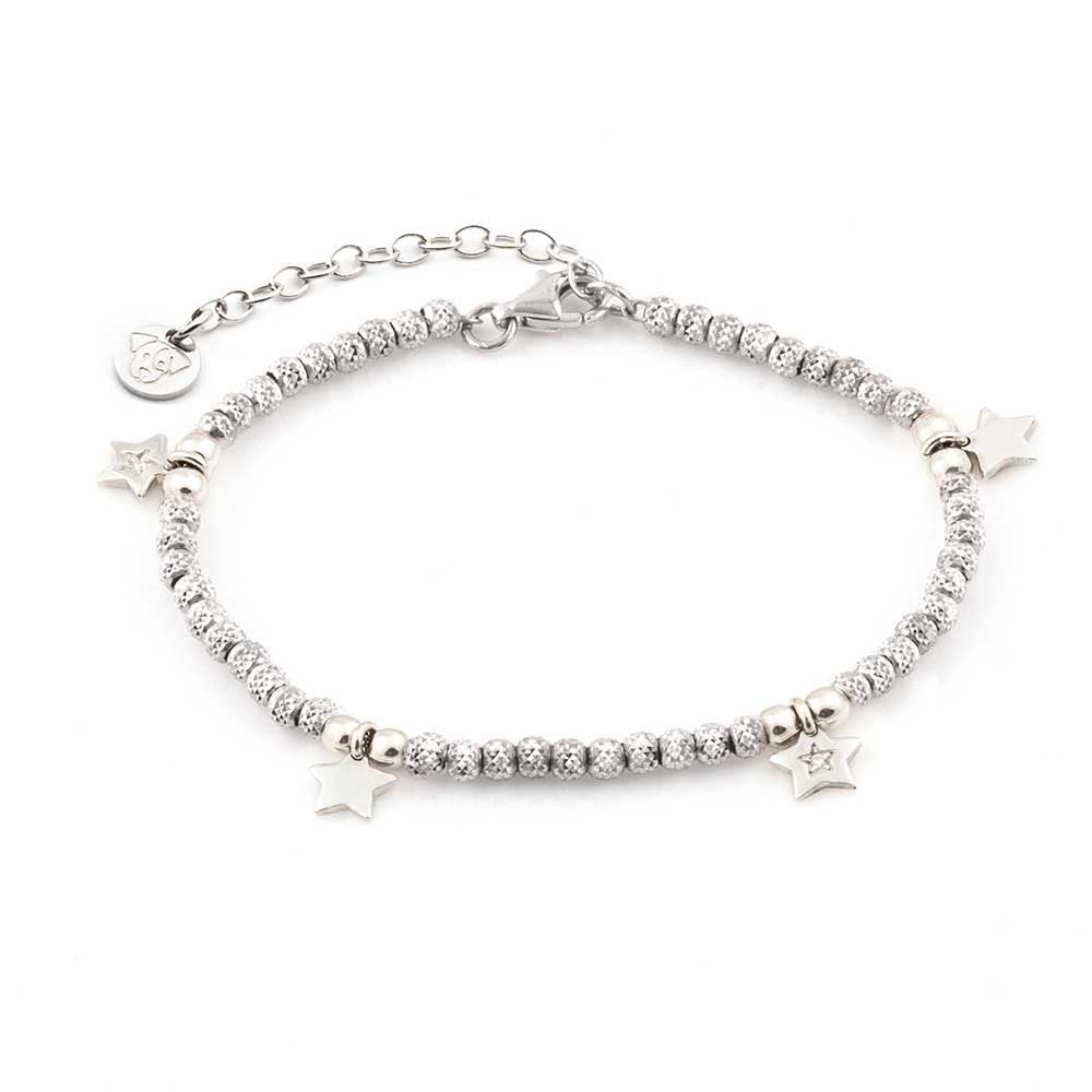 Bracciale Glamour, Multicharm Stelle Sparkling