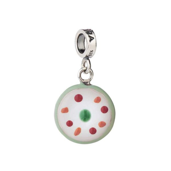 CHARM IN ARGENTO CASSATA SICILIANA