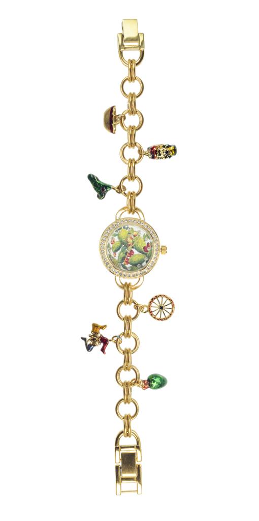 MIZZICA Time - Orologio con simbolo tipico IL FICO D'INDIA quadrante stampato – MJ102G - Clock with typical symbol